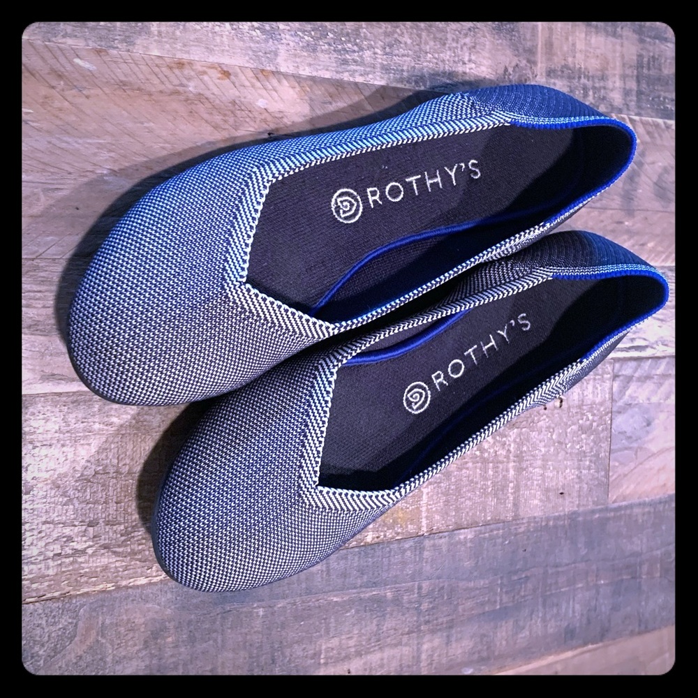 Sz 10 Grey Birdseye Rothy’s